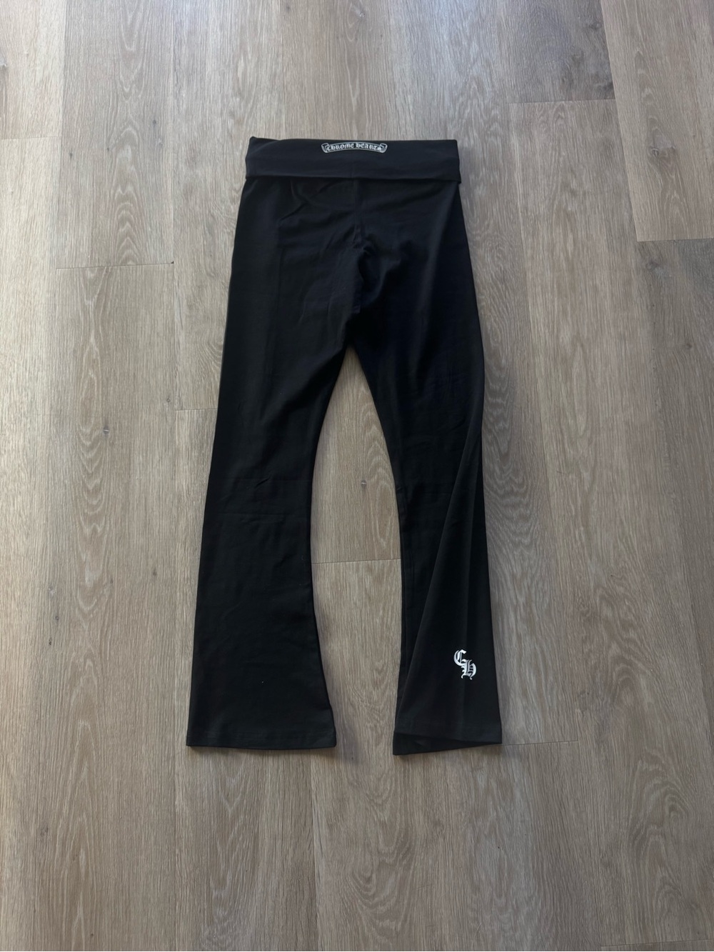 Chrome hearts womens leggings flared